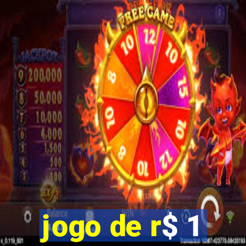 jogo de r$ 1